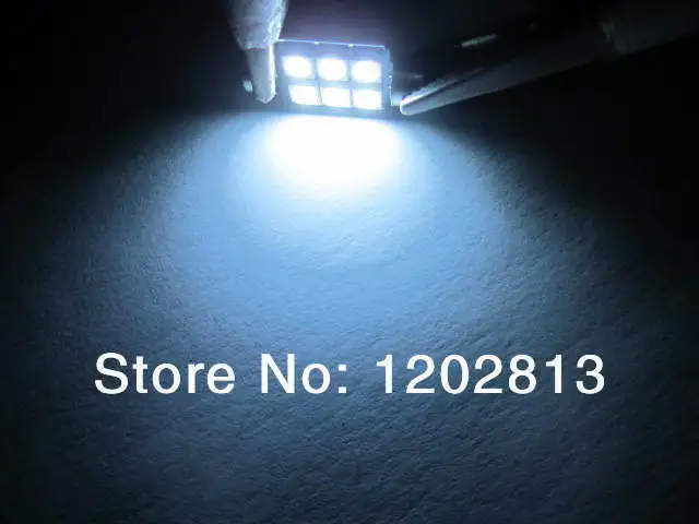 Бесплатная доставка 10 шт. светодиодный Soffitte Lampe C5W Canbus 36 мм 39 12 В 6x SMD Innen Beleuchtung o. Nach