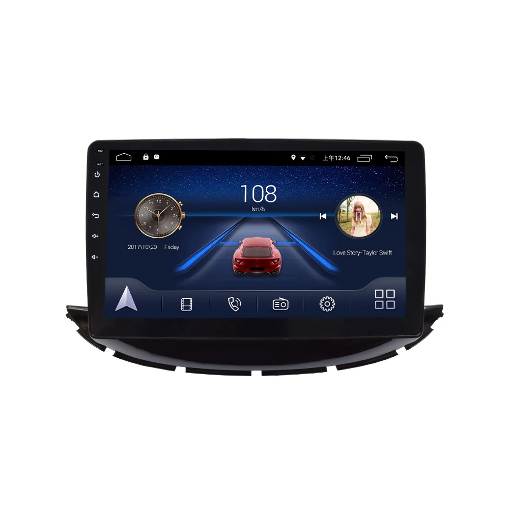 4G Lte Android 9,0 Автомобильный мультимедийный навигатор gps DVD плеер для Chevrolet Trax трекер 15 16 17 18 лет ips экран радио