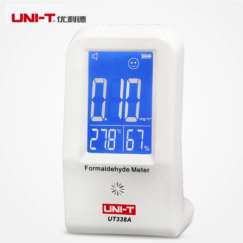 UNI-T UT338A Крытый формальдегида детектор ЖК-дисплей высокая точность формальдегид