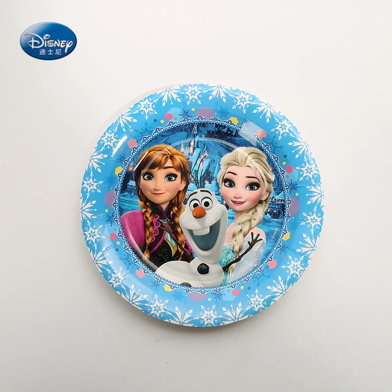 Набор посуды Disney Холодное сердце для детского дня рождения 25 шт.|Одноразовая