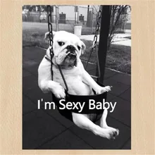 Цветочные нашивки для одежды 3d наклейки собака i'm sexy baby