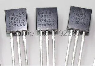 10pcs/lot Original Electronic component sensor DS18B20 TO-92 IC CHIP | Электронные компоненты и принадлежности