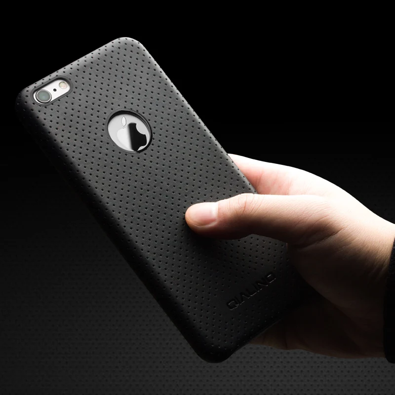 QIALINO Ultra Thin Fashion Case for iPhone 6/s Genuine Leather Back Cover plus Luxury Phone 4.7/5.5 inch | Мобильные телефоны и