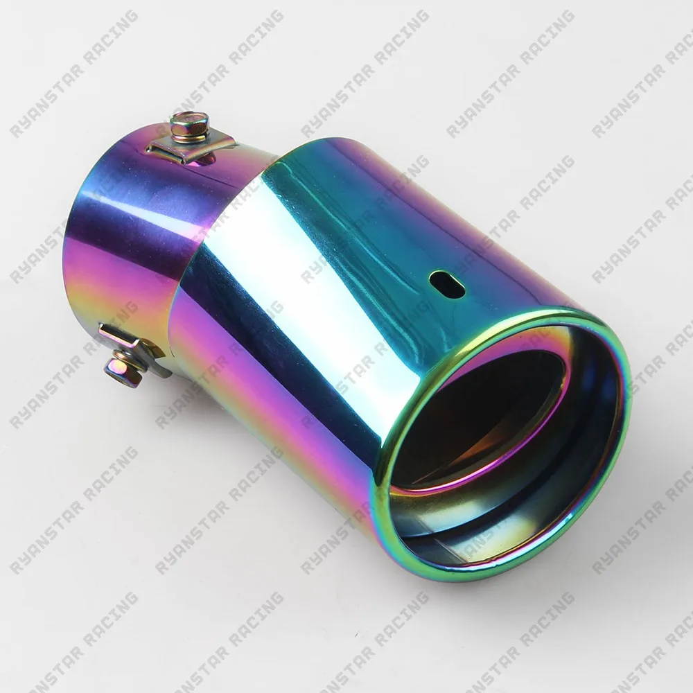 2.5 &quotавтомобиль автомобиля глушитель Нержавеющая сталь хвост трубой