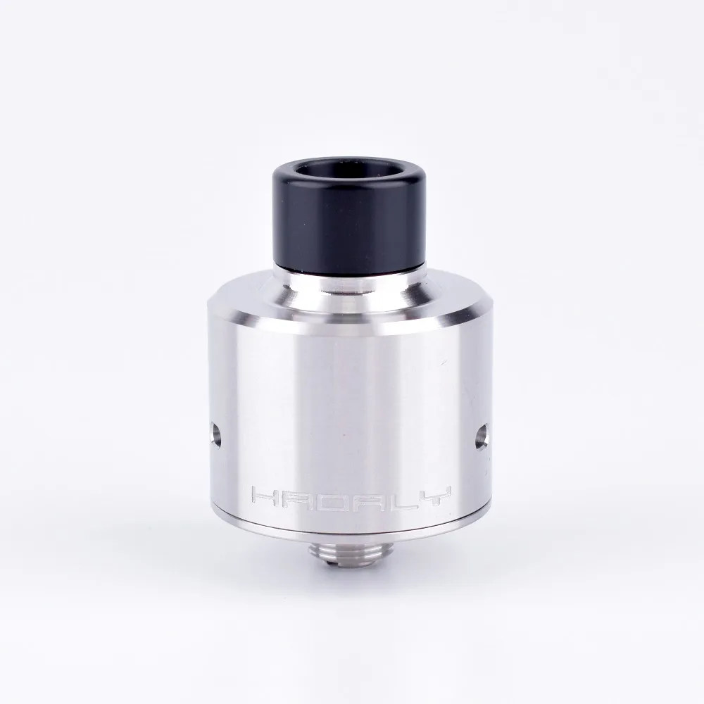 ShenRay Hadaly Style RDA Rebuildable Dripping Atomizer w/Bottom Feeder Pin Silver нержавеющая сталь диаметр 22