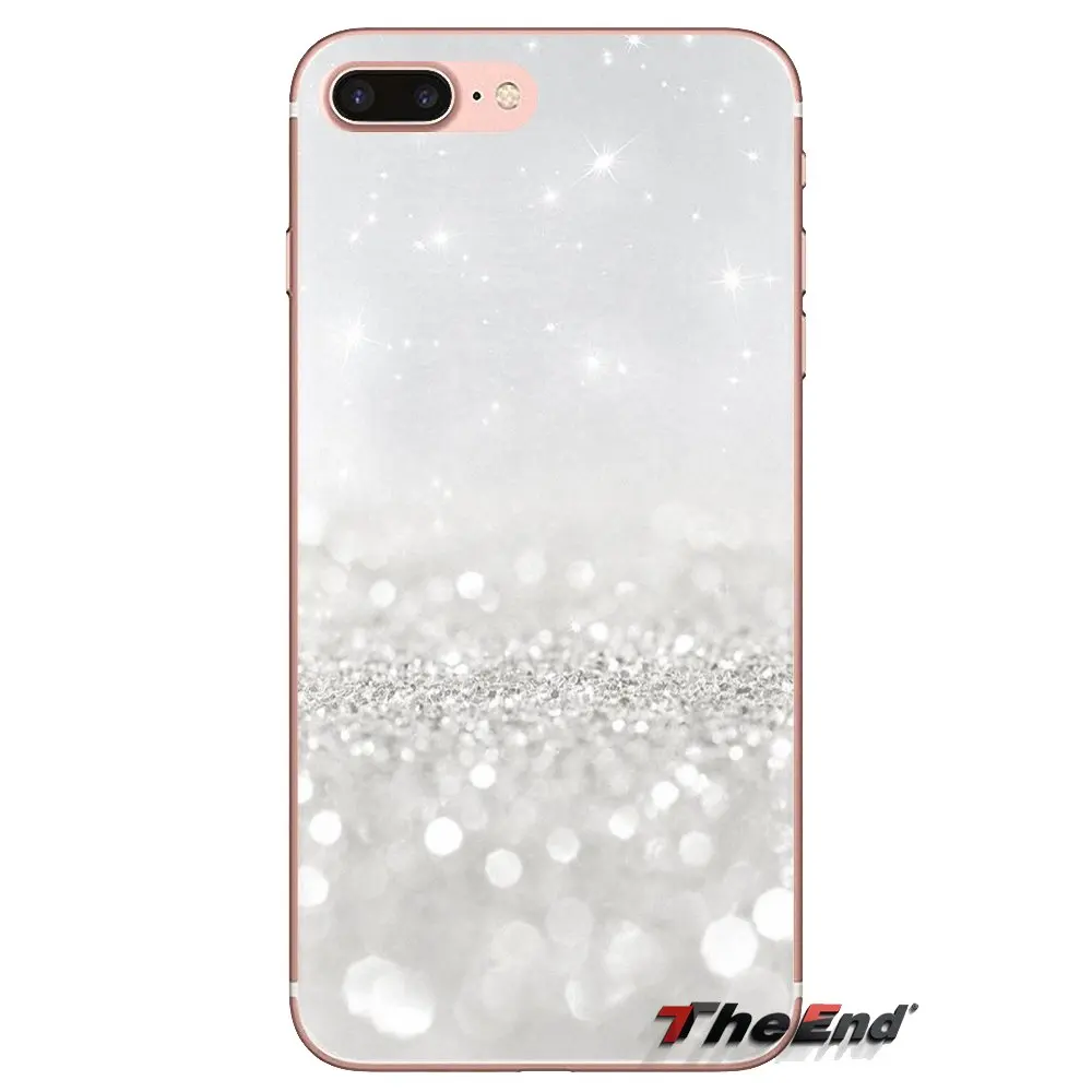 For Huawei Mate Honor 4C 5C 5X 6X 7 7A 7C 8 9 10 8C 8X 20 Lite Pro Soft Transparent Shell Covers Pastel Purple Sparkle Glitter |