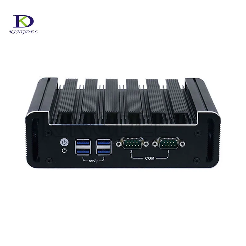 

DDR4 Newest Style HTPC Fanless Mini PC Intel Dual Core i5 6200U i3 6100U with DP HDMI 2*COM 2*LAN Plam PC Computer Windows10 Pro