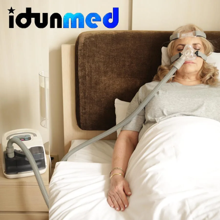 CPAP носовая маска NM2 с регулируемым головным убором ремень дыхательный аппарат Поддержка CPAP машины апноэ сна терапия Храп Пробка