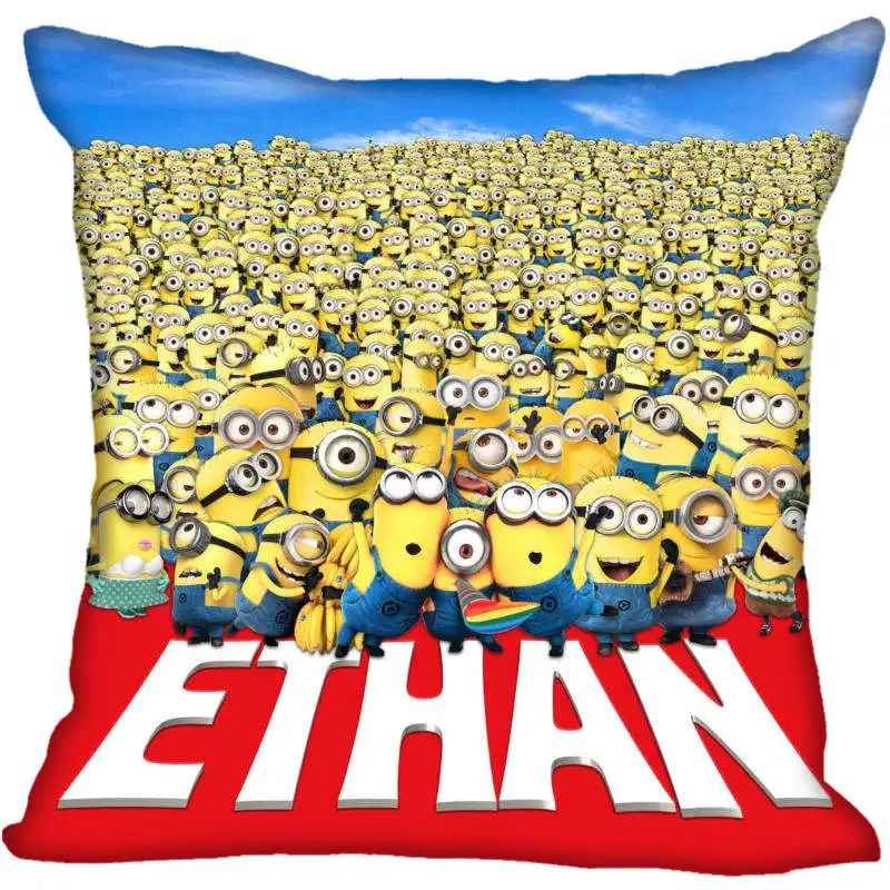 Pillowcase 5 45X45 см, 40X40 см(с одной стороны) чехол для подушки современный домашний декоративный чехол для подушки с миньонами для гостиной - Цвет: Pillowcase 5