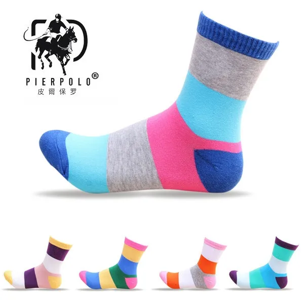 Горячая распродажа! Женские носки PIER POLO женские 5 цветов/партия