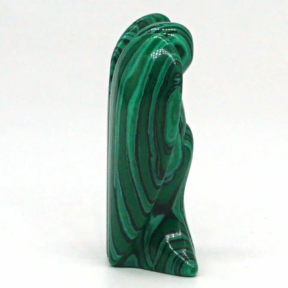 Статуэтка ангела миниатюрная резная Тайваньская Бирюзовая каменная лечебная