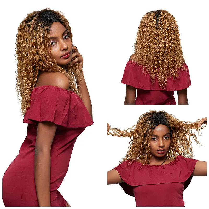 Я завидую эффектом деграде (переход от темного к пучки светлых волос бразильские