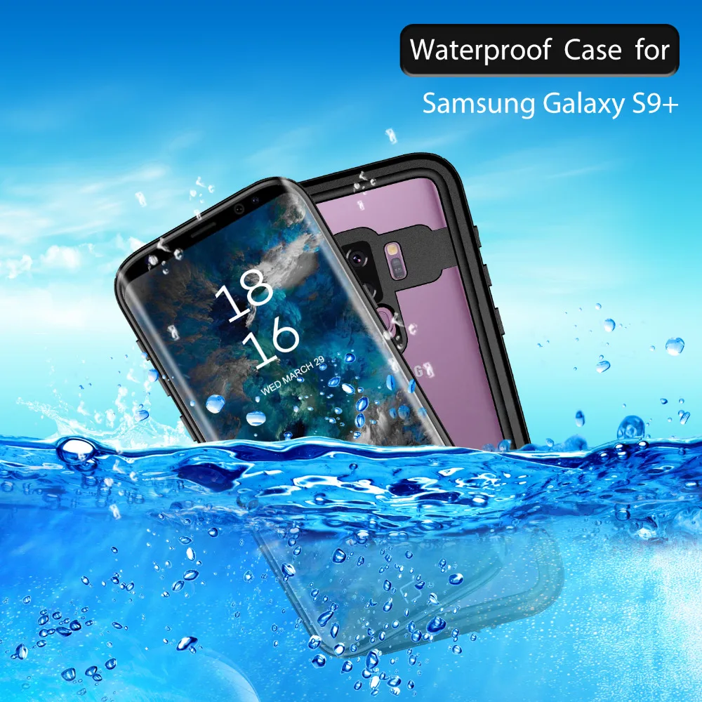 

Original RedPepper IP68 Waterproof Case for Samsung Galaxy S9 plus Underwater Swimming Diving Coque Shockproof Cover Fundas