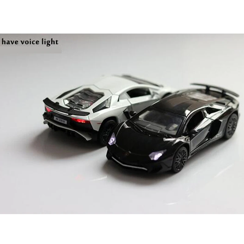 1:32 LP740 литой автомобиль Lambo металлический сплав Игрушечная модель автомобиля