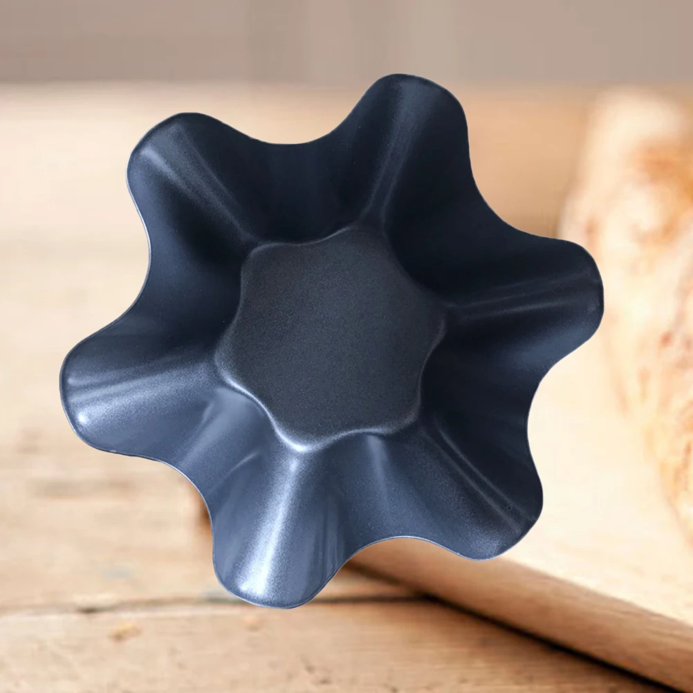 Сковородка из углеродистой стали в форме цветка с шестью лепестками 1 шт.|Формы