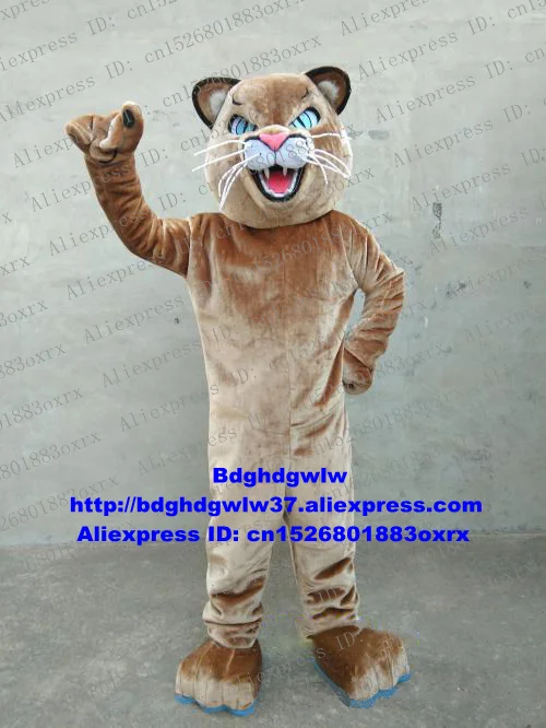 Коричневая леопардовая пантера кугара гепарда пантеры пардус костюм талисман