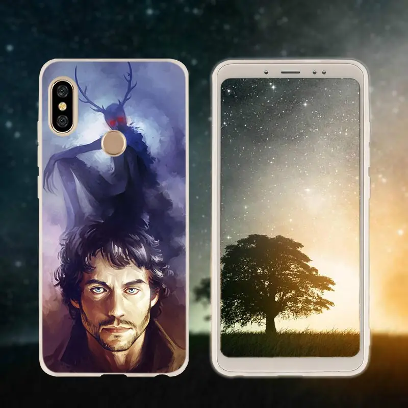 Ганнибал Мягкий чехол крышка для Xiaomi Redmi Примечание 8 iPhone 7 6 plus 5 iPad Pro 8a 7 6pro 6a s2 5a 4a 5 плюс y3 Coque Etui чехол для телефона чехол s - Цвет: Silicone 15