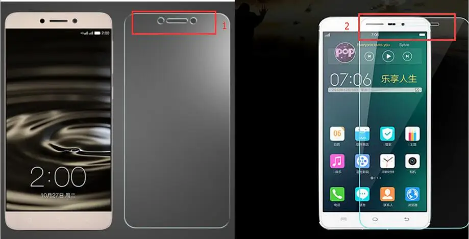 0,26 мм 2.5D защита из закаленного стекла для Leeco Letv Le 2x527/pro/max 2/cool 1/1S x500/x600/x800/x900 полная защита экрана