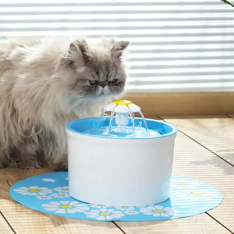 Автоматический водный фонтан для кошек домашних животных диспенсер воды большая