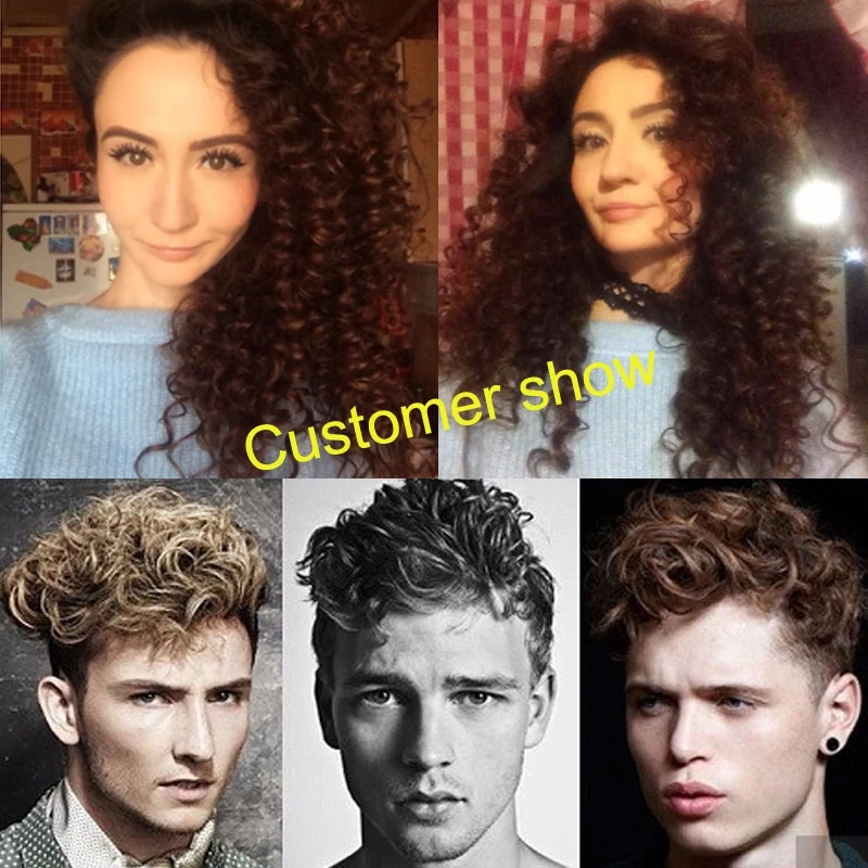 9 мм Волосы Бигуди Вьющееся Железо Мужчин Волна Для Волос Палочки