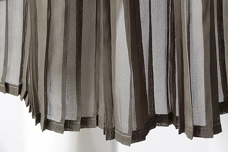 Hongsonghan Woman's elastic sealing corset femal pleated skirts women Waist designer Shaping girdle wide splicing skirt | Женская