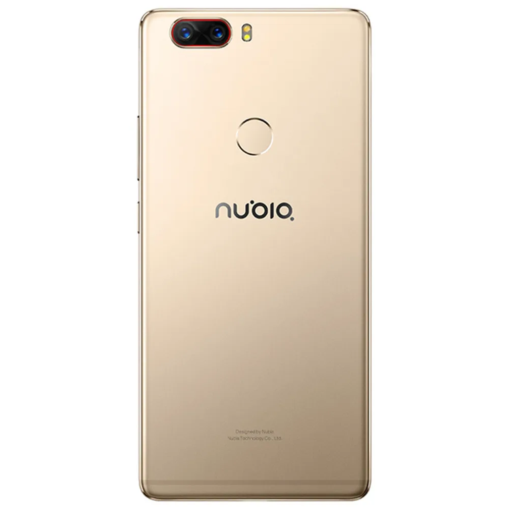 Nubia Z17 мобильный телефон с 5 дюймовым дисплеем восьмиядерным процессором Snapdragon 835