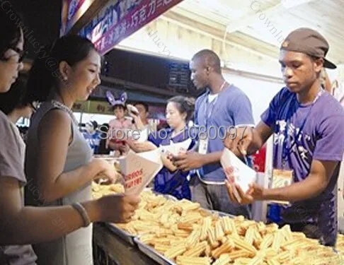 7л заполненная машина для изготовления Чуррос автоматическая черроса Хоппер|machine