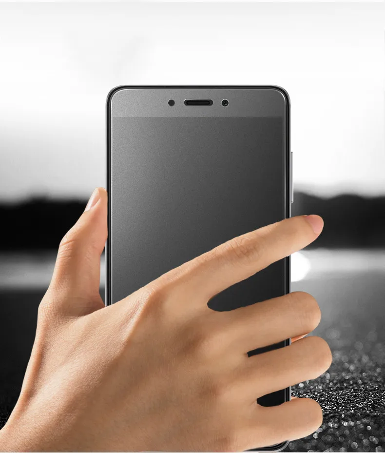 Для Xiaomi Redmi Note 4 3 Mi5 матовая Взрывозащищенная защитная пленка из закаленного стекла HD Прозрачная Матовая Анти-синяя УФ-пленка