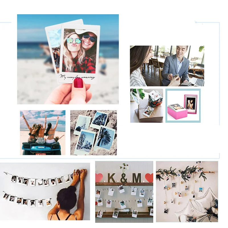 Fujifilm Fuji Instax Mini 8 Фильм Блан 10 шт. Фото Бумага для Polaroid 7 s 8 90 25 55 Доля СП-1 Мини Мгновенный Камеры