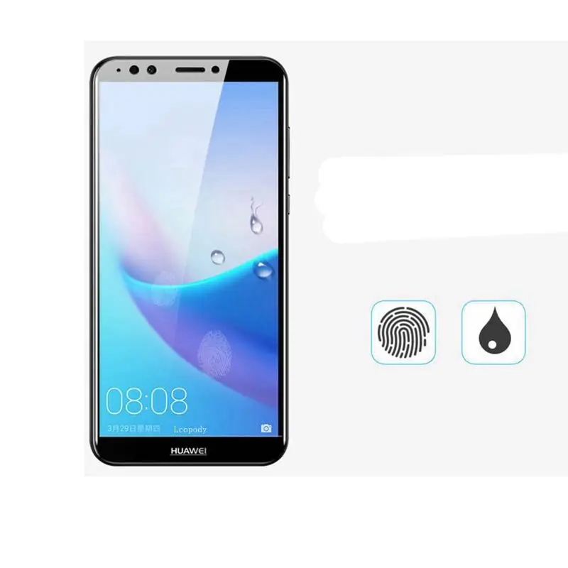 Закаленное стекло с полным покрытием для Huawei honor 7C защитная пленка экрана 5 99
