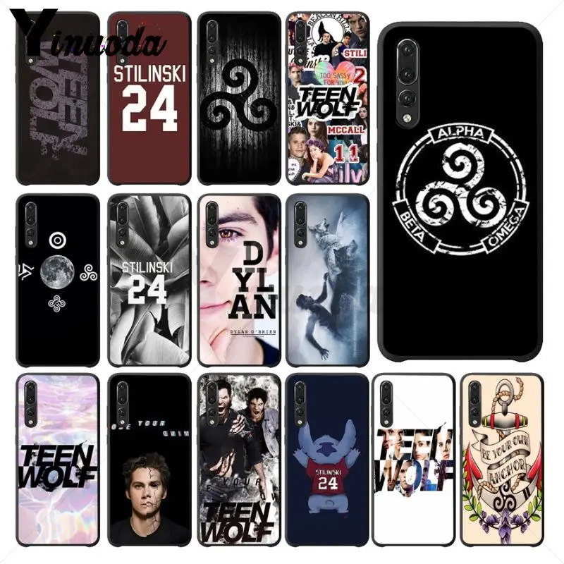Yinuoda ТВ серии Teen Wolf DIY Роскошный чехол для телефона huawei honor 8x p20 pro p20lite mate10pro nova 3i mate20