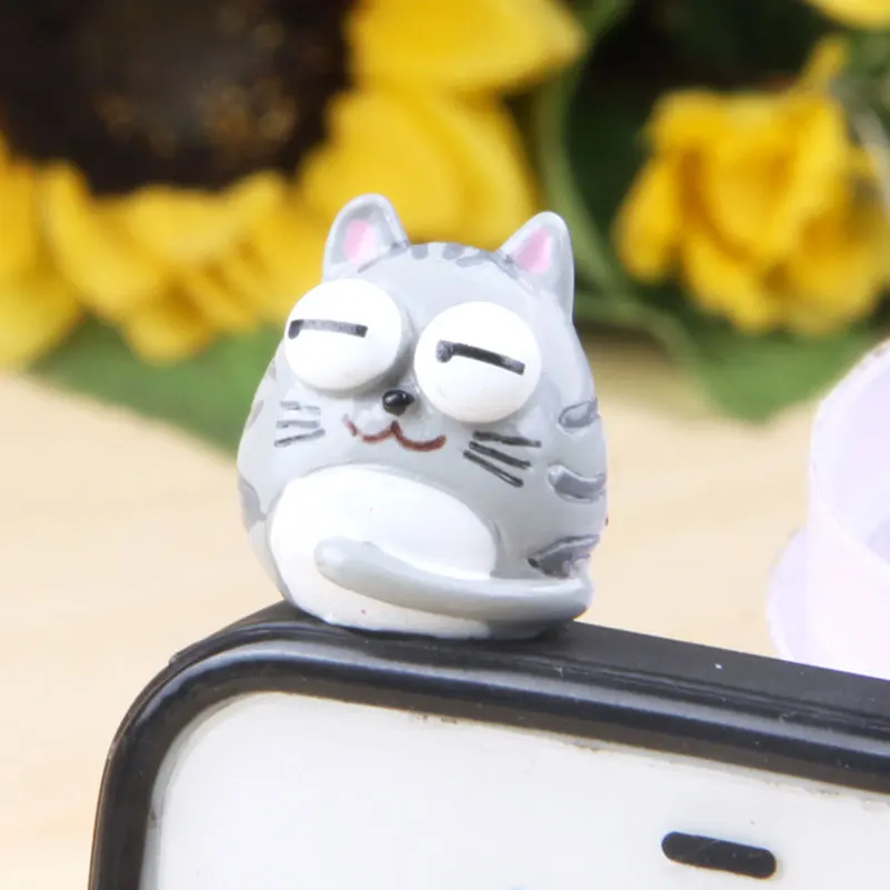Случайный 3 цвета 2 5 см торчащие глаза кривая шея Meow Star мм универсальный мобильный