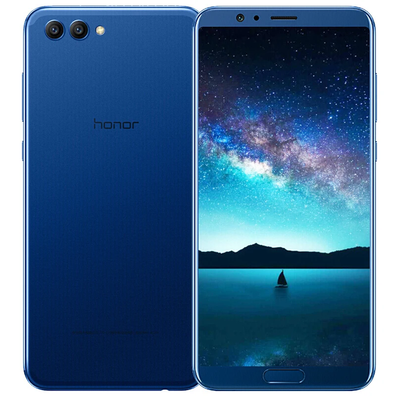 Global ROM huawei Honor V10 128 ГБ 20MP + 16MP двойной камеры заднего 3750 мАч 5 99 &quotOcta Core 4G LTE