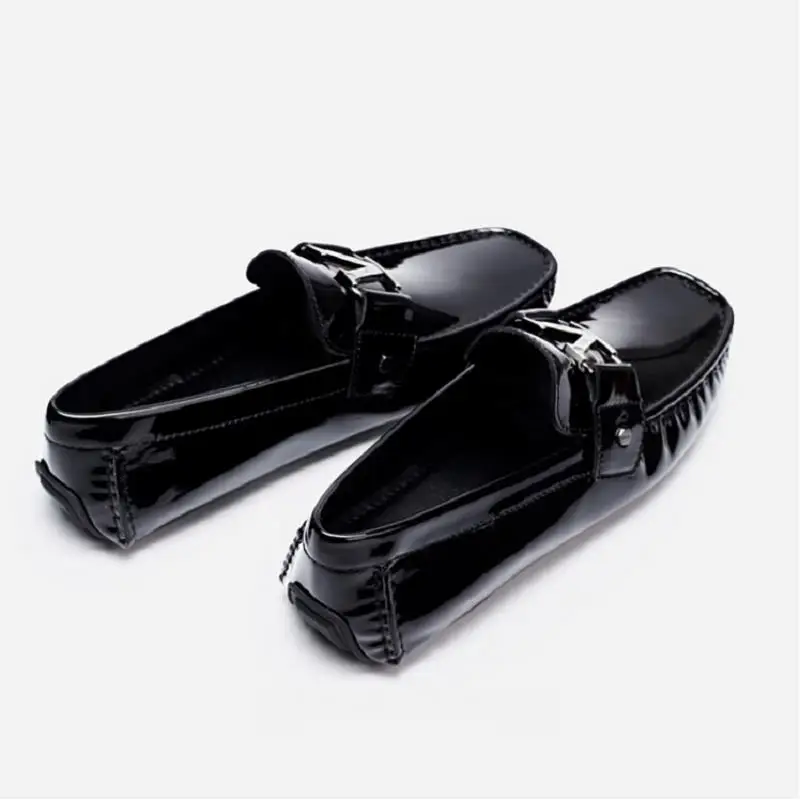 MYCOLEN British Style Mens Driving Shoes Luxury Brand Loafers Classic Designer Boat Men Black Casual shoes Plus Size 6-11 | Обувь