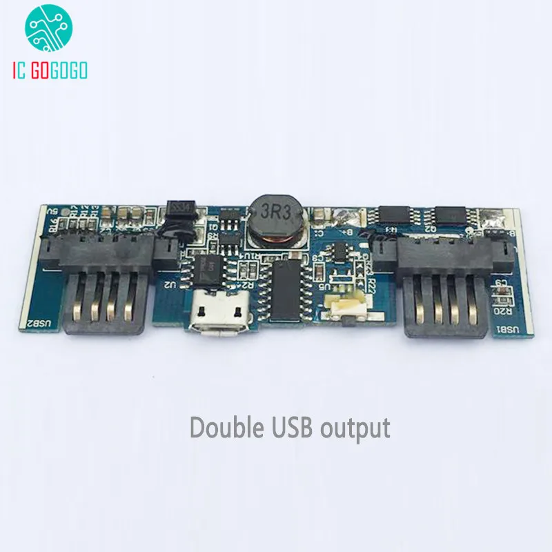 Модуль зарядного устройства для внешнего аккумулятора 5 В 2 1 А плата литиевого