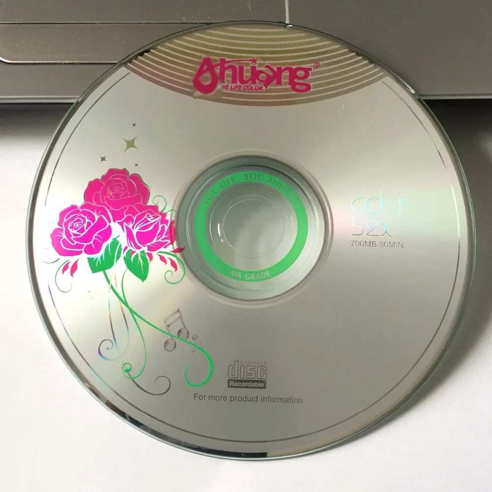 Оптом 50 дисков A + Ohuang 52x700 MB Blank Classic Rose Edition CD R|cd-r blank|cd-r 50cd-r disc |