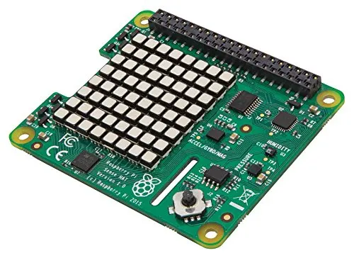 RASPBERRY-PI RASPBERRYPI-SENSEHAT Raspberry Pi Sense HAT с датчиками ориентации давления влажности и