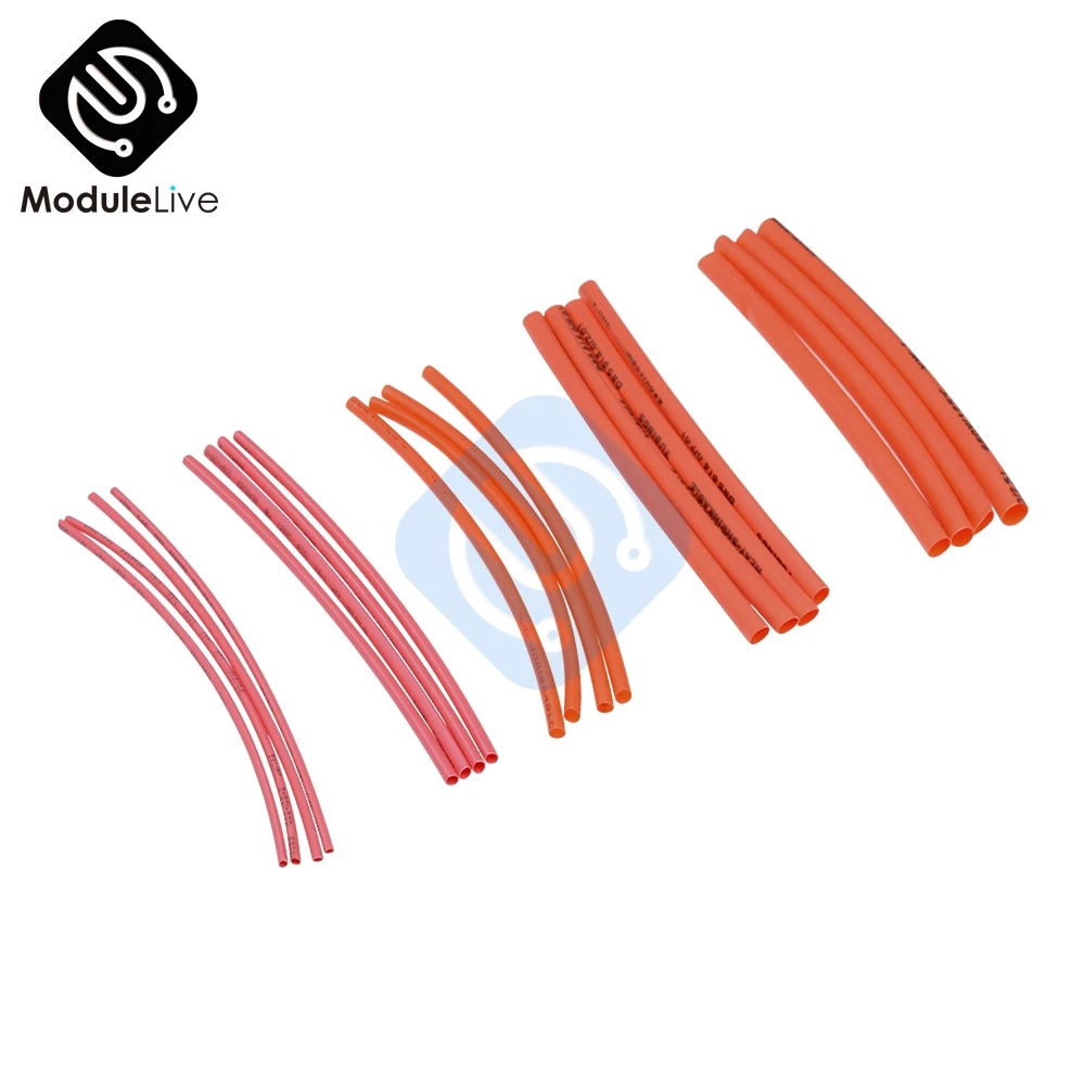 140 шт. Автомобильный Электрический кабель термоусадочная трубка для обмотки