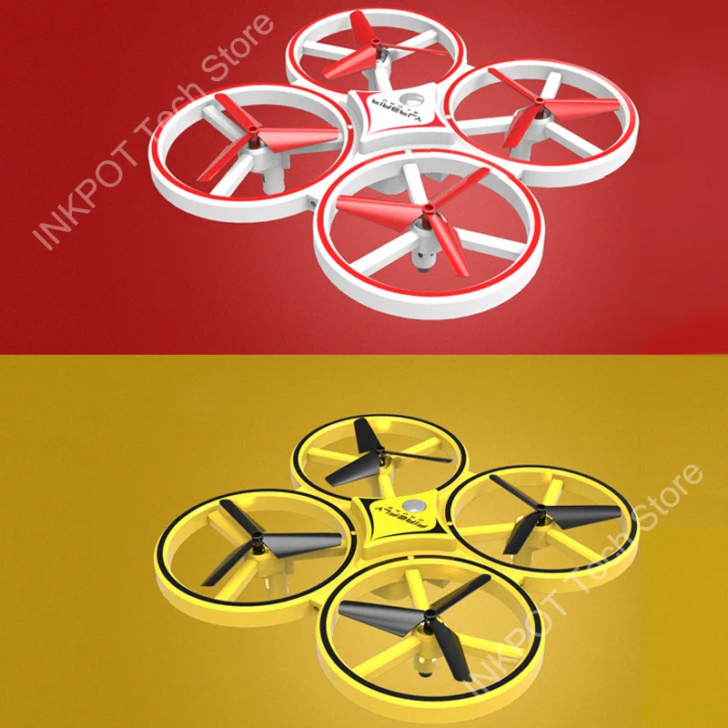 Мини Инфракрасный Дрон ZF04 браслет управления инфракрасное Предотвращение