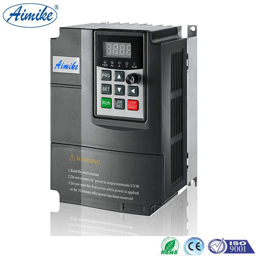 Фото AIMIKE AMK3500 серии три фазы VFD 0.75KW 380 В инвертор профессиональный частотно AIMIKE AMK3500 серии три фазы VFD 0.75KW 380 В инвертор профессиональный частотно