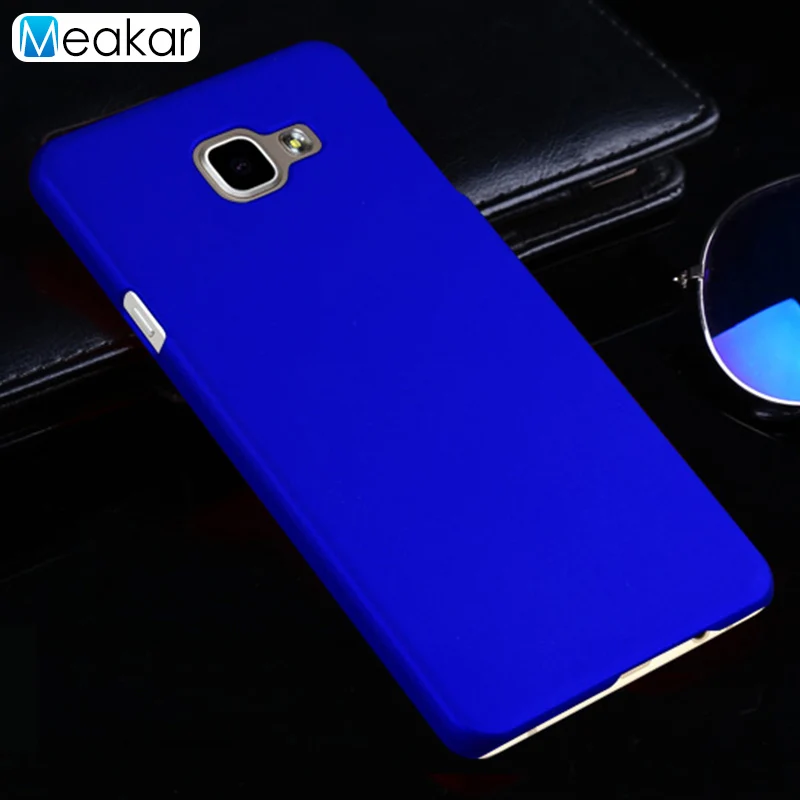 blue Coque 5.5For samsung Galaxy A7 чехол для samsung Galaxy A7 A710 A710F A710m A7100 SM-A710F чехол-лента на заднюю панель - Цвет: blue