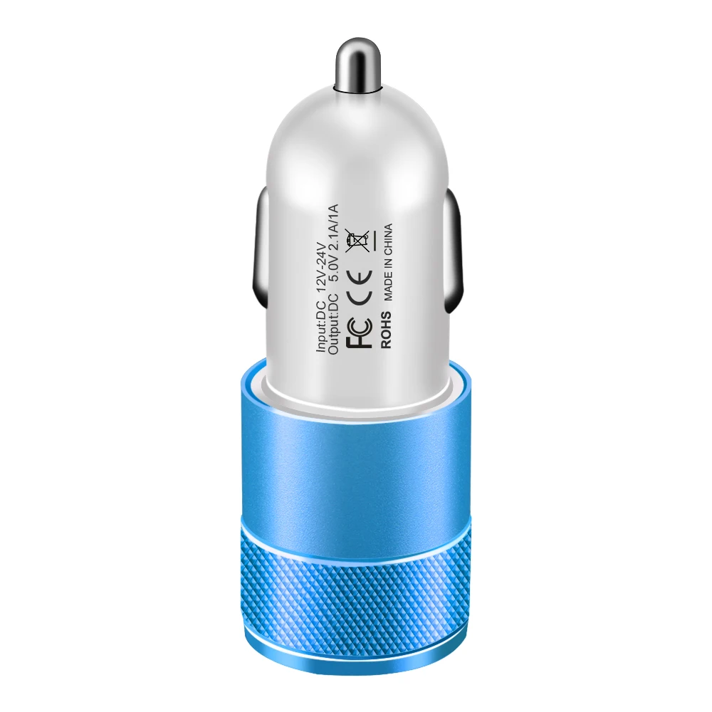 Crauch Dual USB Автомобильное зарядное устройство для Iphone X 8 7 Plus Универсальный мобильный телефон USB адаптер для samsung s9 s8 s7S6 huawei USB зарядное устройство