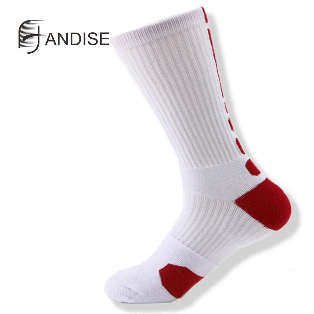 white high cut 3 Мужские спортивные носки для верховой езды Велоспорт Баскетбол бег спортивные носки летние пеший Туризм Теннис лыжный человек для женщин велосипед - Цвет: white high cut 3