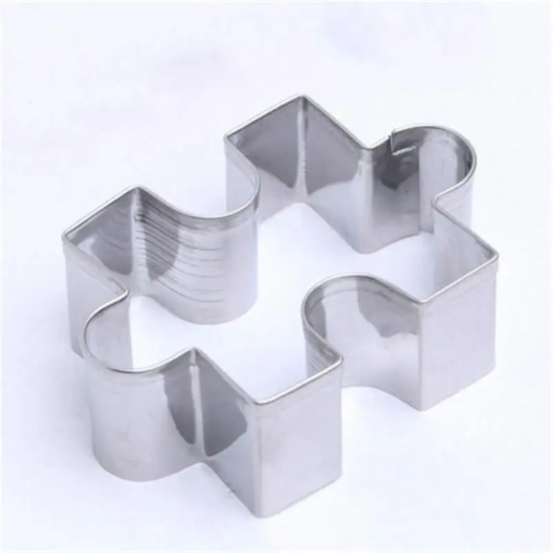 1 шт. форма пазла из нержавеющей стали Форма для шоколадного печенья выпечки тоже