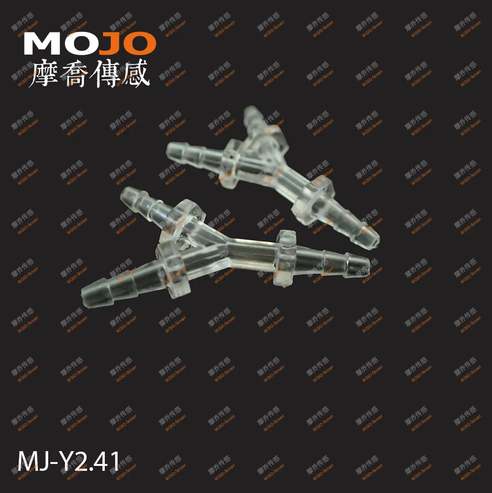 

2020 (1000pcs/Lots) MJ-Y2.41 3/32" GPPS hose joint Three way pipe connectors 2.4mm Y type pipe fitting