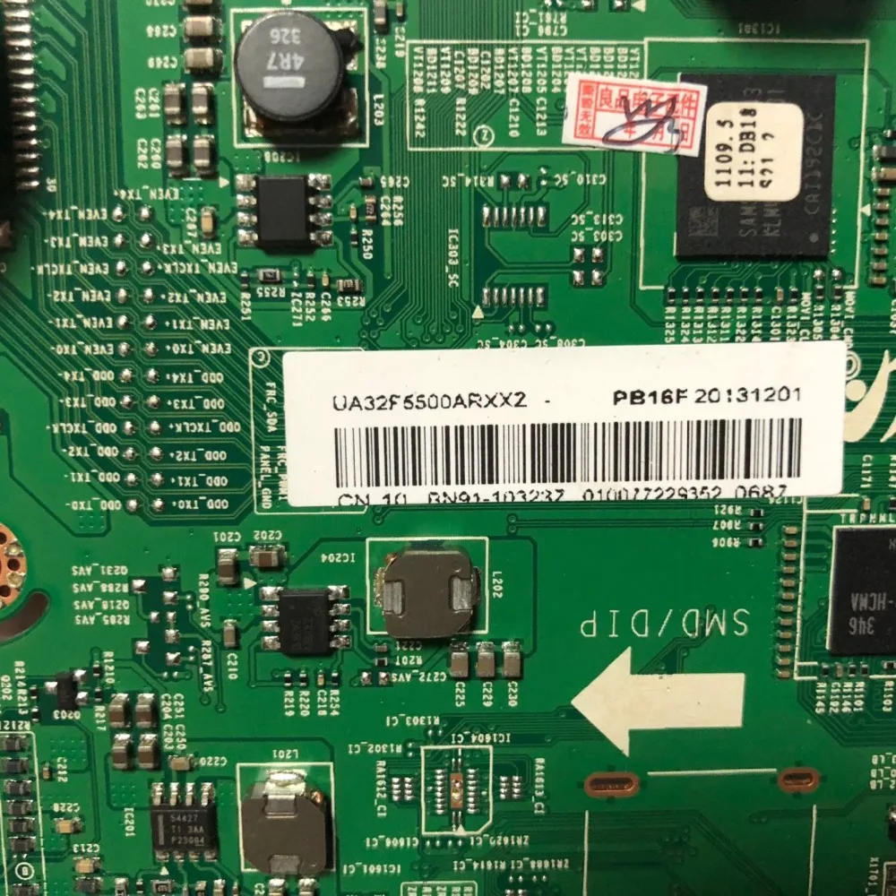 Оригинальный UA32F5500AR BN41 01958B CY HF320BGLV1H 01958 пятно|spot| |