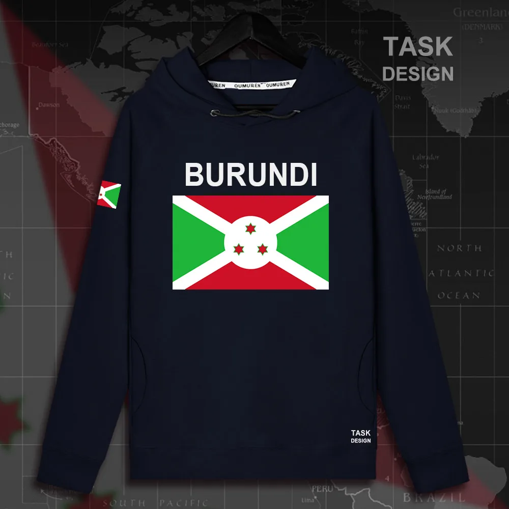 Мужская толстовка с капюшоном Burundian East Africa BDI BI пуловеры толстовки для мужчин