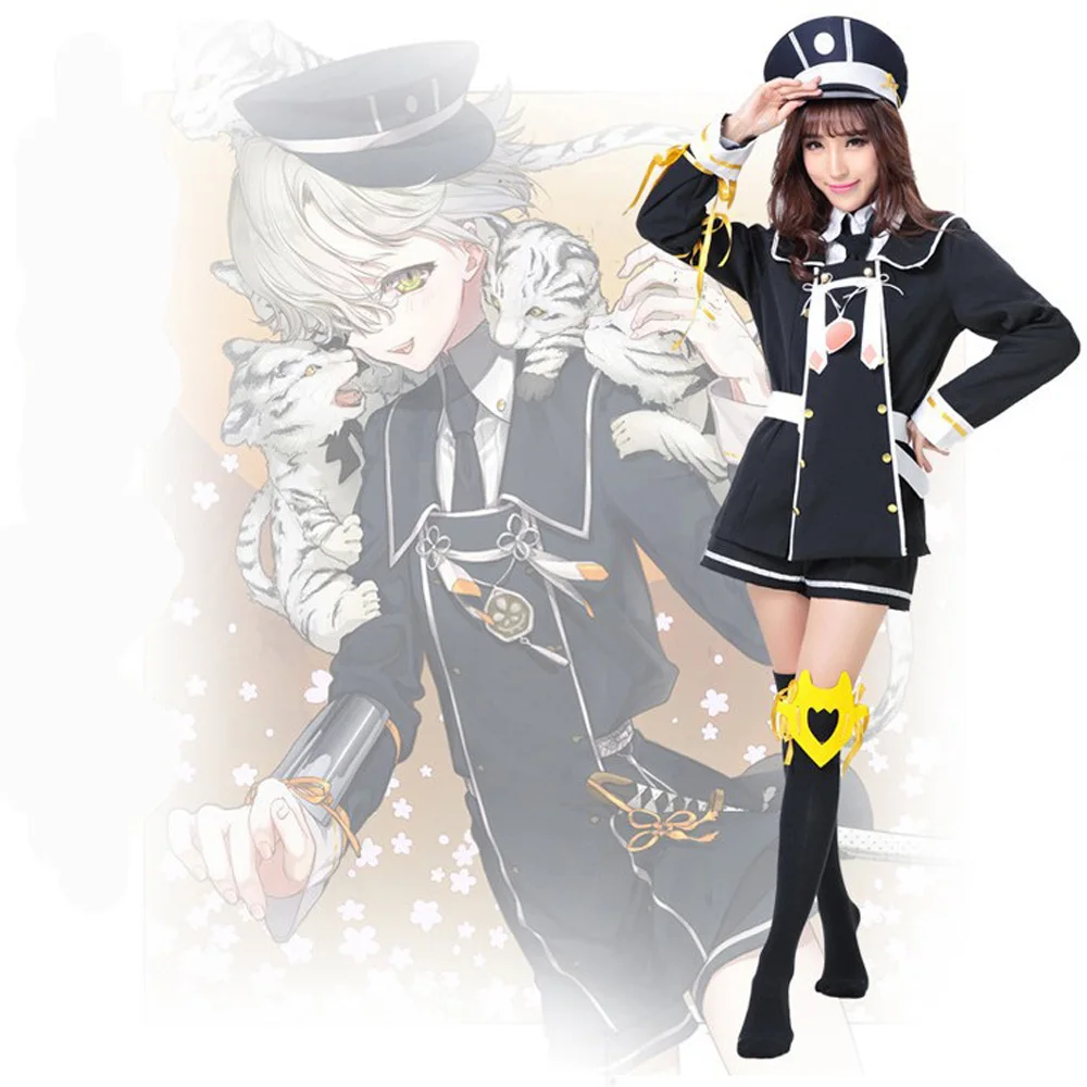 VEVEFHUANG Gokotai Косплей Touken Ranbu онлайн костюм для женщин и мужчин черный Online аниме Onlin |