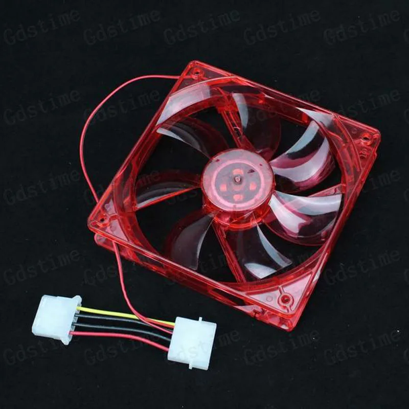 1000 шт Gdstime 120 мм x 25 12 см вольт LED свет компьютерный корпус вентилятор 120x120x25 12025