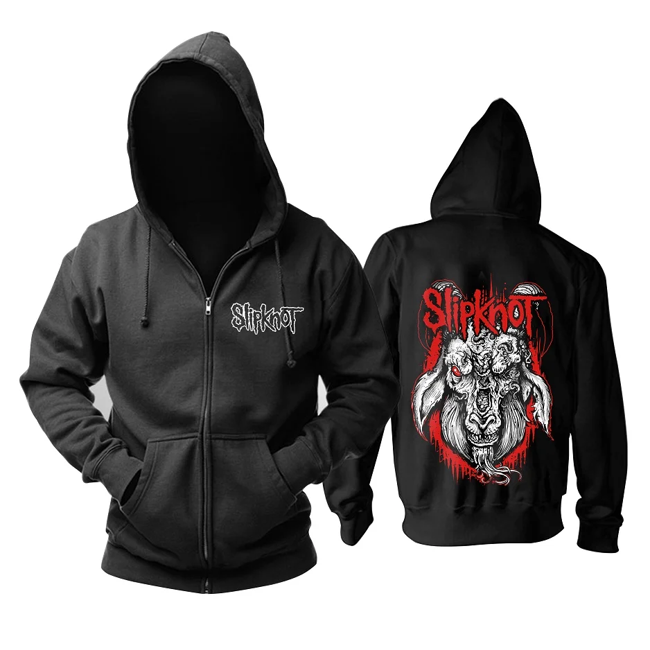 11 29 Конструкции 666 мультфильм Slipknot рок на молнии хлопковые толстовки с капюшоном оболочки куртка панк тяжелый трэш Толстовка sudadera флис - Цвет: 11